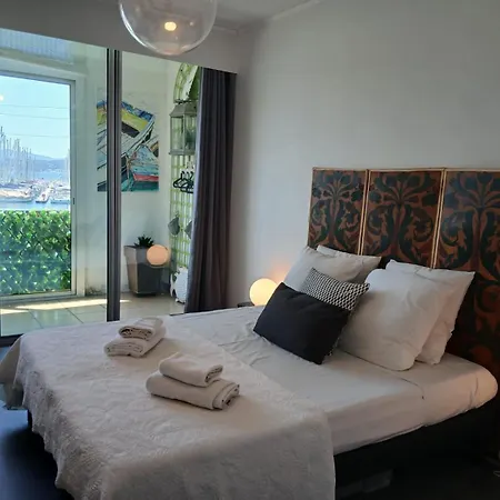 公寓 Le Grand Large 2bedroom With Harbor View And Air Conditioning